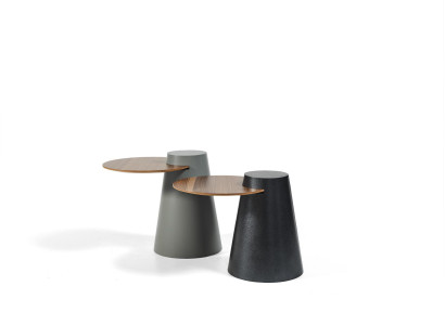 Set 2x Couchtische Kaffeetische Beistelltische Designer Runde Glastische